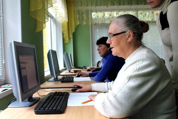 Компьютерное многоборье среди пенсионеров